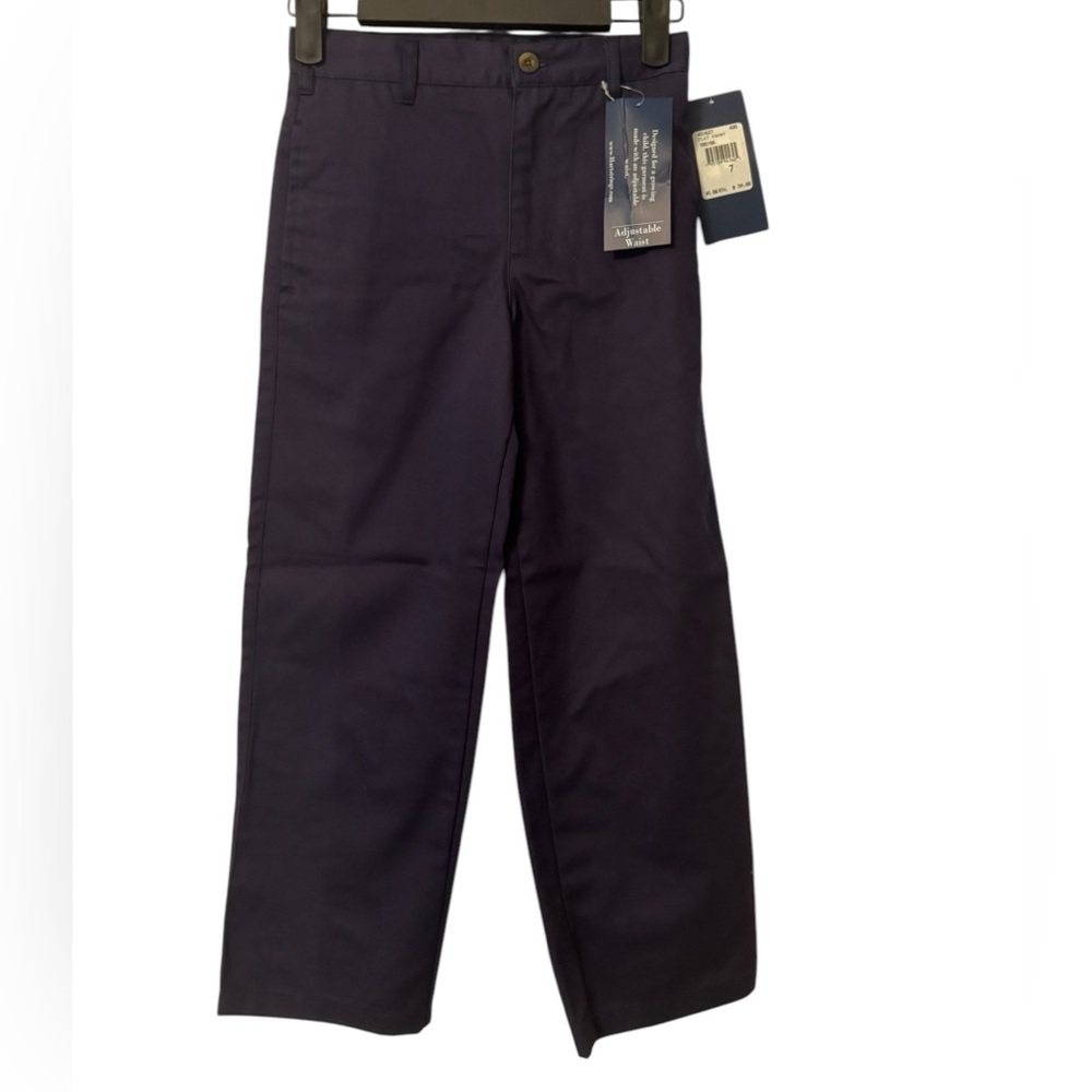 Hartstrings Navy Uniform Dress Pants size 7 NWT